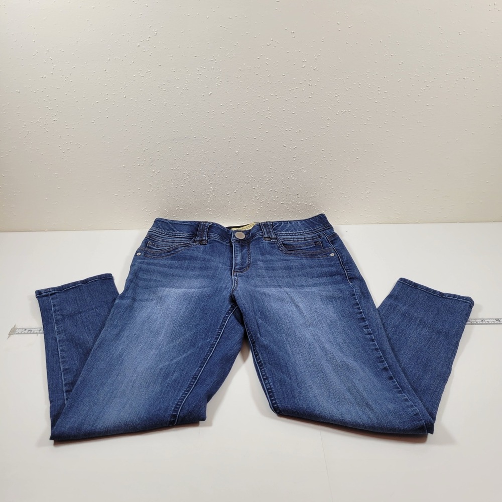 Democracy Jeans Womens 10‎ Blue Excellent Ab Technology Straight Leg B1293XXIY